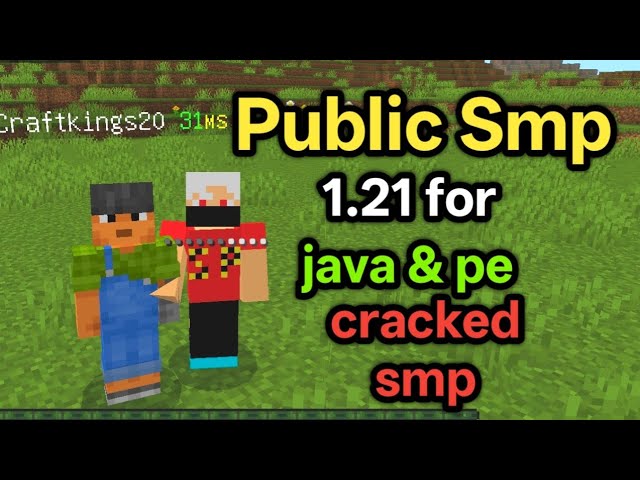 Open SMP for Everyone! Java & PE Supported