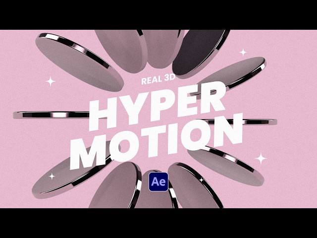 Create Hyper 3D Visual Motion Graphics in After Effects