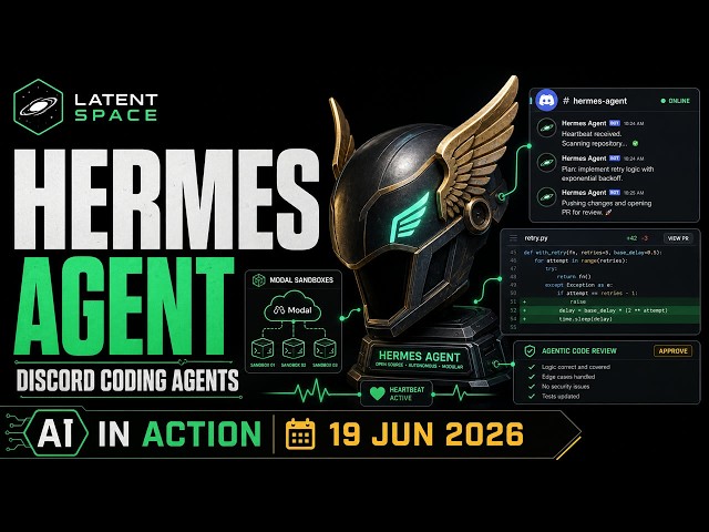 AI in Action: Hermes Agent, Discord Coding Agents, and Modal Sandboxes