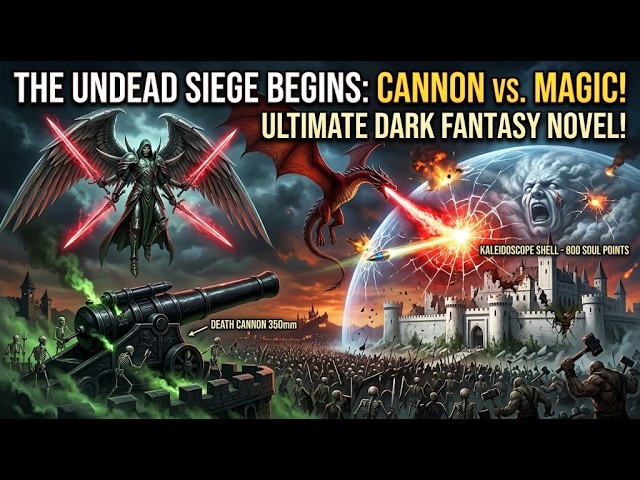 DeathNecromancer: The Siege of Nightmare Realm & The Undead Fortress |  EP5 LitRPG Audiobook