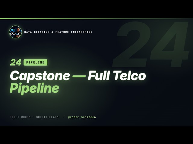 24. End-to-End Production Data Pipeline | Data Cleaning & Feature Engineering