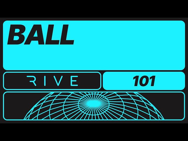 Rive 101 - Bouncing Ball Animation Exercise