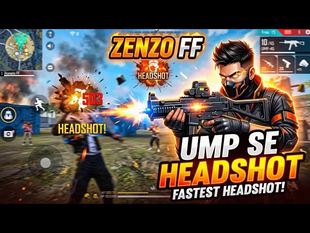 BRAZILIAN🇧🇷 NO RECOIL UMP DEADLY SECRETS WITH DRILLS 100% WORKING 100*MUST WATCH MOST IMPORTANT ⚙️