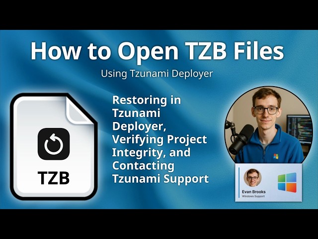 How to Open TZB Files (Tzunami Deployer Backup)