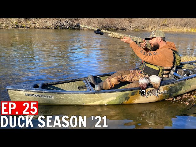 Duck Hunting - Kayak DUCK HUNT On A Small River