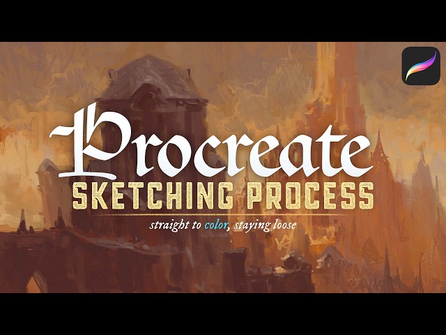 Painting in Procreate - Welcoming Change