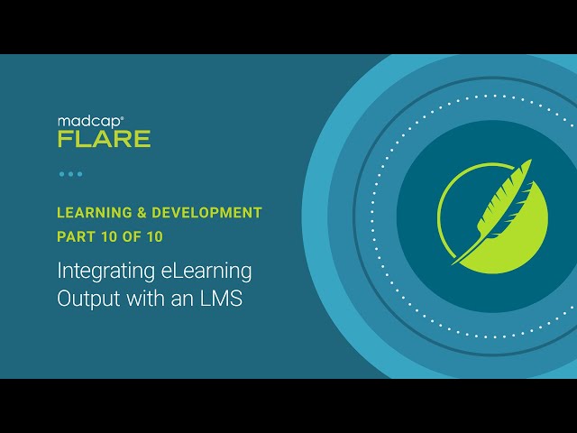 Learning and Development Part 10 of 10: Integrating eLearning Output with an LMS