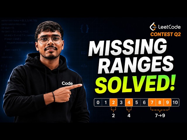 LeetCode 3131 Weekly Contest Q2 - Find All Numbers Disappeared in an Array II | Full Explanation