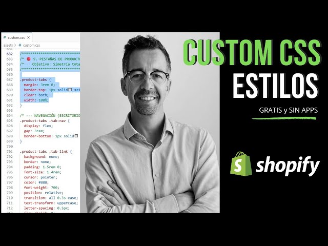 🛠️ CSS Personalizado Shopify: Seguo y profesional (Sin Apps y Gratis)
