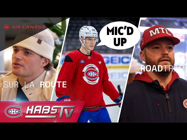 Behind the scenes on the last long road trip of 2025-26 | Canadiens Embedded