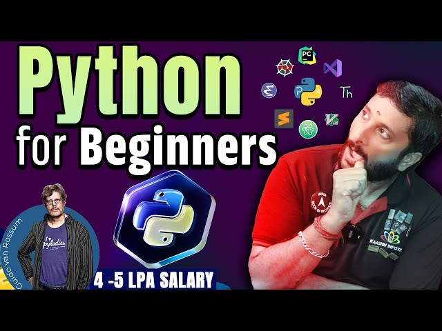 Python for Beginners | Python Web Development Course in Chennai | Kaashiv Infotech #kaashivinfotech