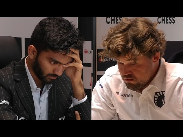 Final Moments Of The World No. 1 vs. World Champion At Norway Chess