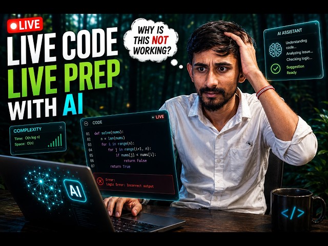 Interview Prep with AI  |Let's Build something | 4 Hours Consistent  |