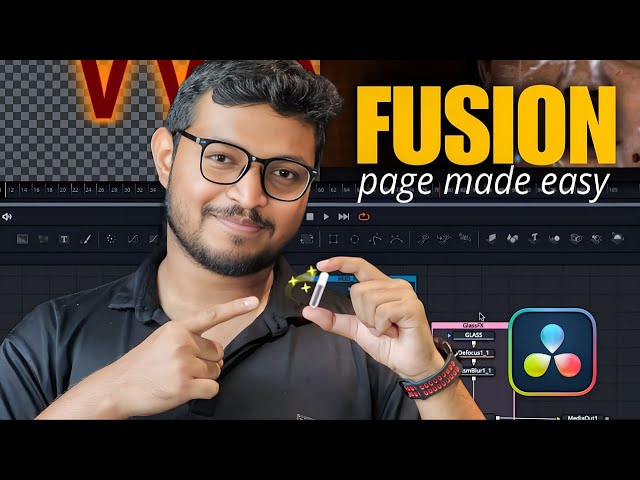 DaVinci Resolve Fusion Page Tutorial – A Complete Beginner’s Guide | Malayalam tutorial