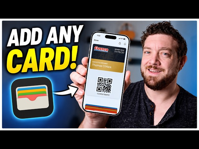 iPhone Users: Here's How To Digitize Your Membership Cards!
