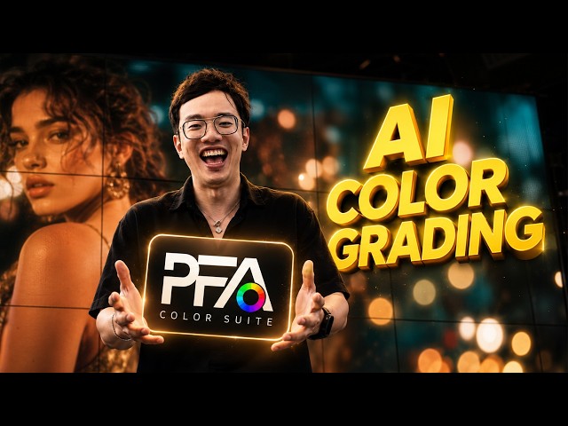 AI Color Grading: 1 Click | DaVinci Resolve
