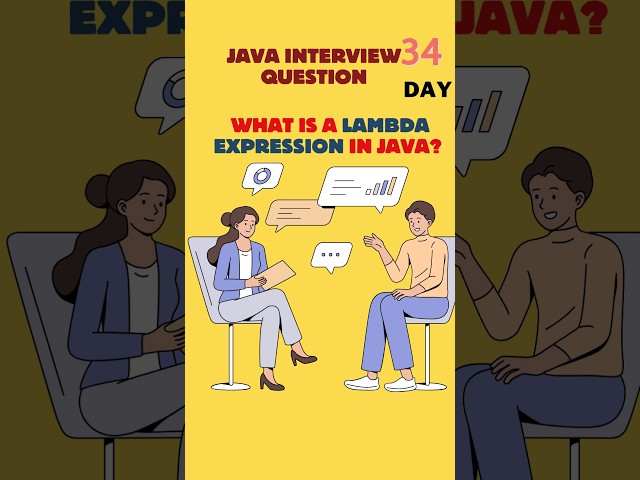 what is Lambda  expression in java ? interview question 34 #java #interview