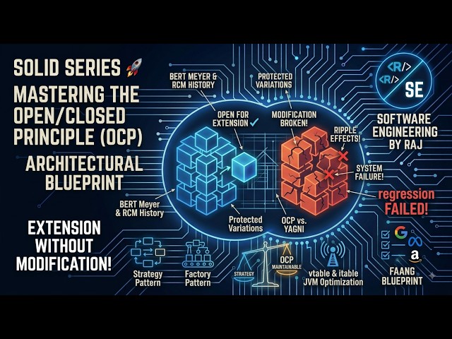 Mastering the Open/Closed Principle: Architectural Foundations