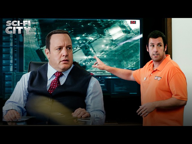 "Let's Blow Up Google!" | Pixels (Kevin James, Brian Cox)