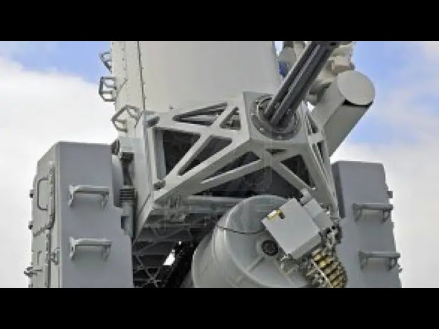 Phalanx CIWS Close-In Weapons System In Action.US Navy's Most Lethal Auto Cannon