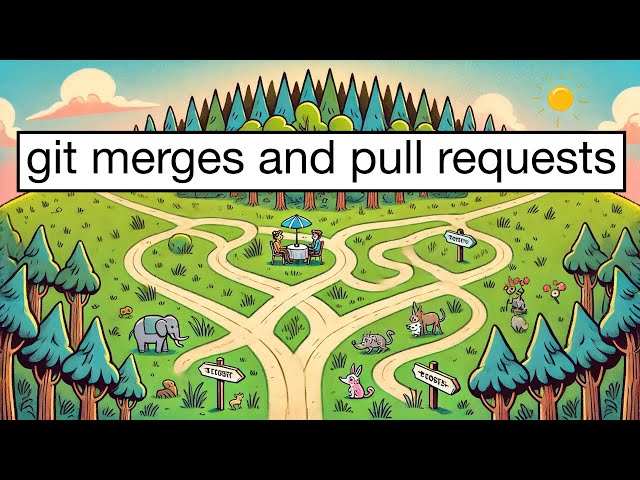 How git merge works with GitHub pull requests