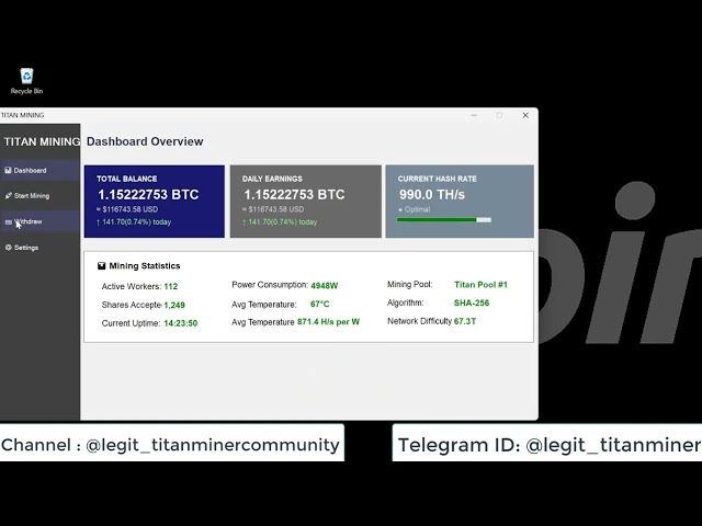 Step-by-Step Bitcoin Mining on Laptop – Best Software 2026 – TitanMiner