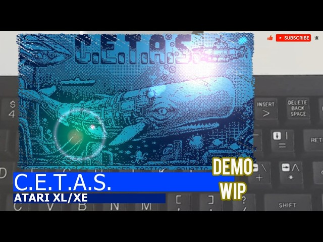 Atari XL/XE -=C.E.T.A.S.=- demo WIP