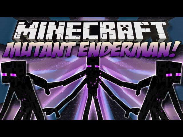 Minecraft | MUTANT ENDERMAN! (Mutant Creatures) | Mod Showcase [1.5]