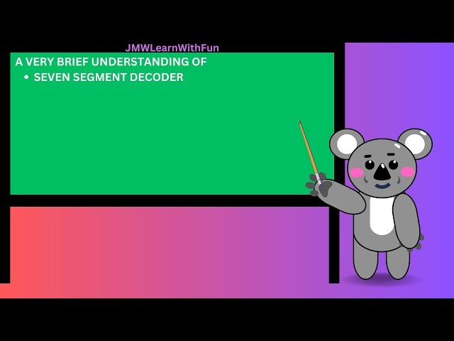 Seven segment decoder