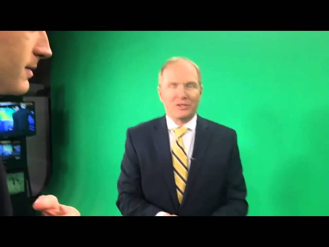 Behind The Scenes: How does the green screen work?