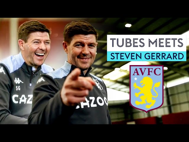 "Klopp's hugs are GOOD!" 🤩 | Tubes Meets Aston Villa boss Steven Gerrard