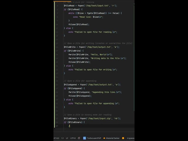 How does fopen() work with different file modes? Unlocking fopen() Mastering File Modes in PHP!