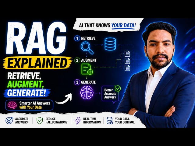 What is RAG in AI? Retrieval Augmented Generation Explained for Beginners