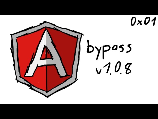 Sandbox Bypass in Version 1.0.8 - XSS with AngularJS 0x1