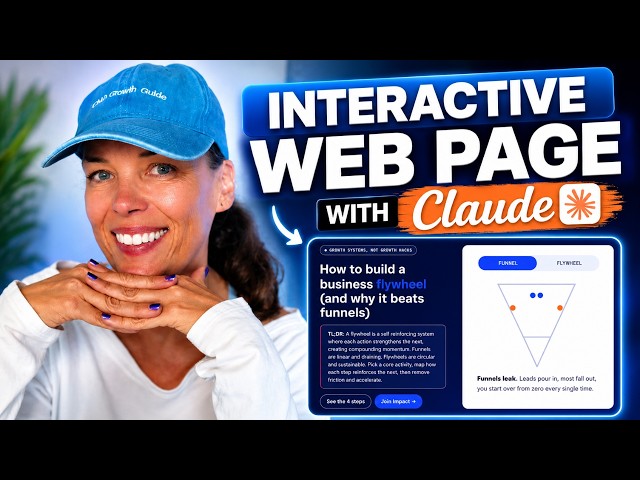 Create an Interactive Webpage using AI | Claude Artifacts