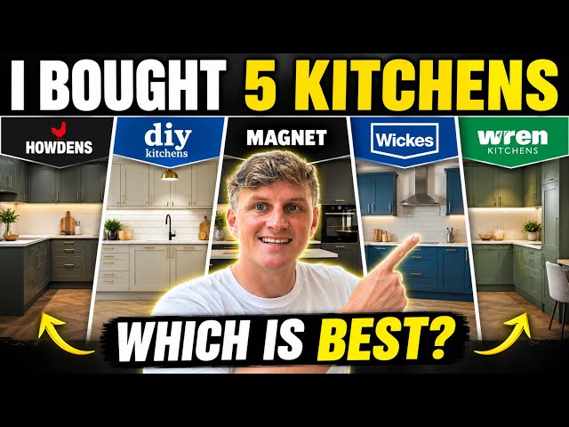 I Bought 5 Kitchens! Kitchen comparison of Wren | DIY Kitchens | Howdens | Magnet | Wickes | Review