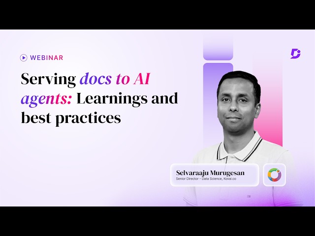 Serving docs to AI agents: Learnings and best practices