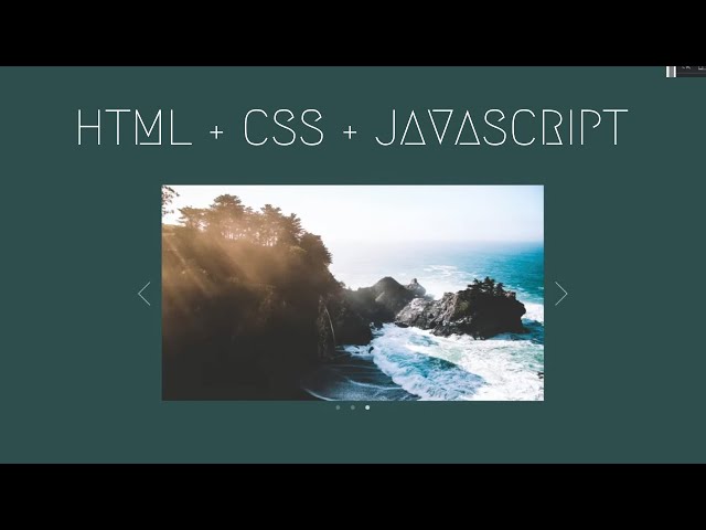 🏞 (optional) Slick Slider && Swiper 이미지 슬라이더 | HTML, CSS & Javascript