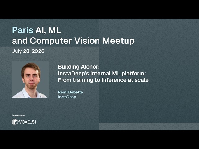 Building AIchor: InstaDeep's Internal ML Platform: From Training to Inference at Scale