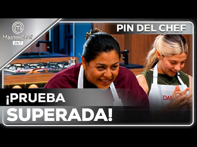 FLOR IS THE NEW HOLDER OF THE CHEF'S PIN! | MASTERCHEF 24/7