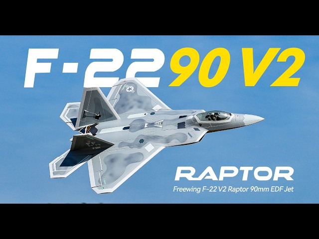 Freewing F-22 V2 Raptor 90mm EDF Jet