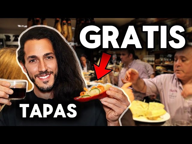 COMER EN GRANADA TAPAS GRATIS *TOP 7 BARES PARA TAPEAR* 🤑🥘