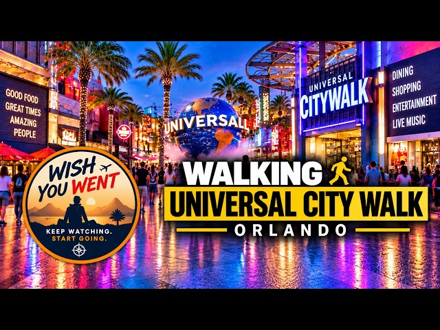 Universal CityWalk Orlando 2026 ☀️ | FULL Daytime Walking Tour 4K