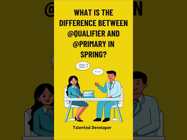 Qualifier vs Primary in Spring? | Java Interview Question | Spring Boot Annotations #TDShorts 19