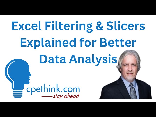 Excel Filtering & Slicers Explained for Better Data Analysis