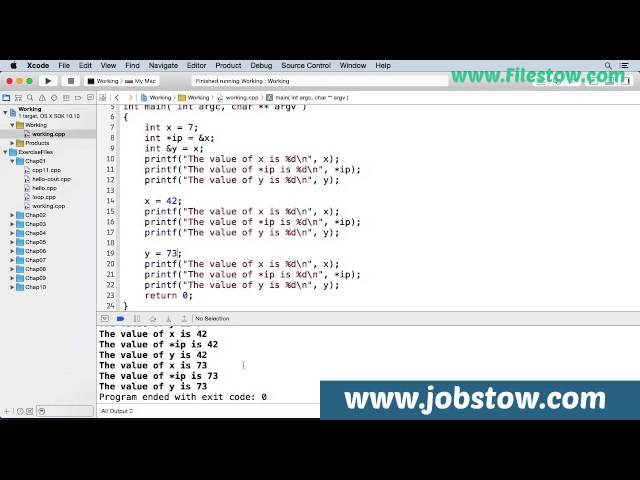 C++ Essential Training - References Chapter 11