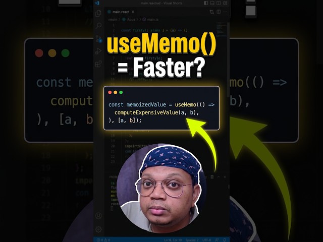 useMemo() Doesn't Always Make React Faster ⚠️