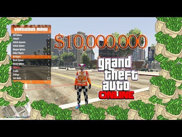 GTA 5 Online PC 1.43 Verticous 2.2 w/ Stealth Money+RP+Money Drop(FREE DOWNLOAD)