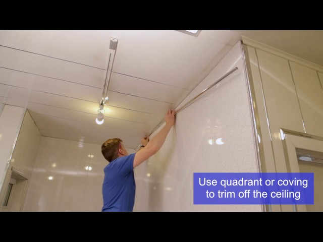 PVC Decorative Wall, Ceiling and Flooring Panel Installation Video | Omega Changing Rooms Ltd