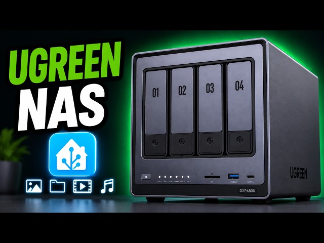 Stop Paying for Cloud Storage! I Built a Smarter Home with UGREEN NAS DXP4800 GT
